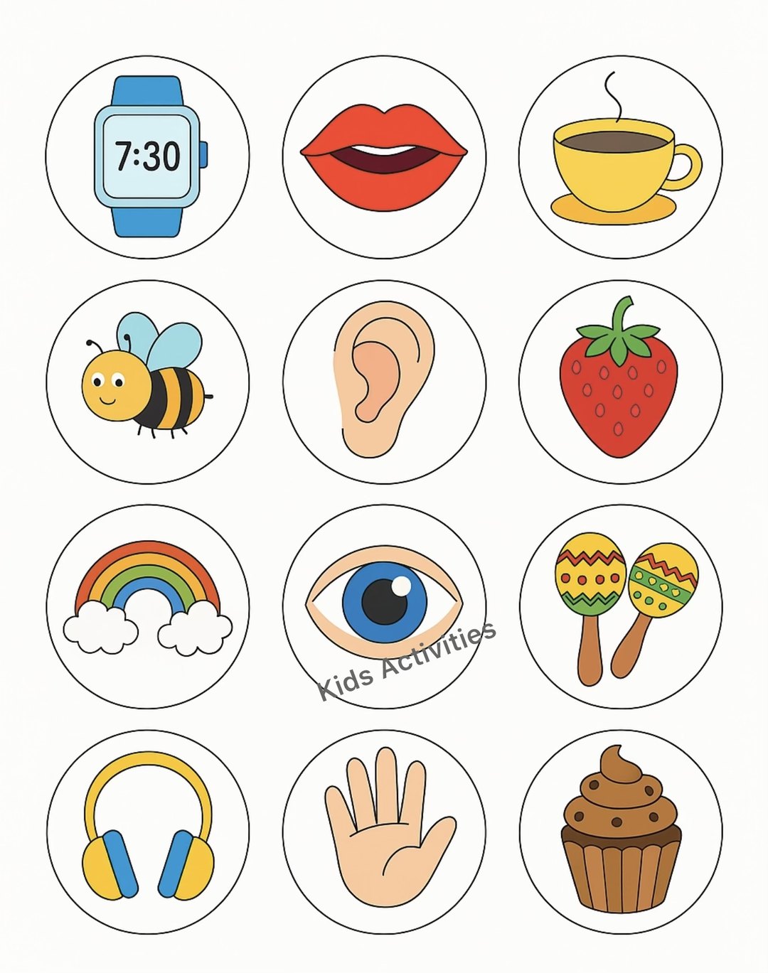 Five Sense Sensory Image Matching